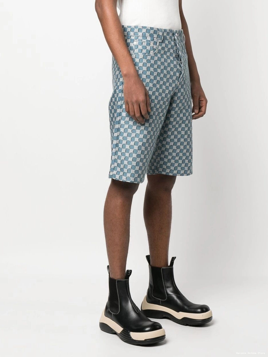 Cheap Versace Women logo-print shorts denim 0804